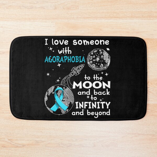 Item preview, I Love Someone With Agoraphobia To The Moon And Back designed and sold by heppenp.