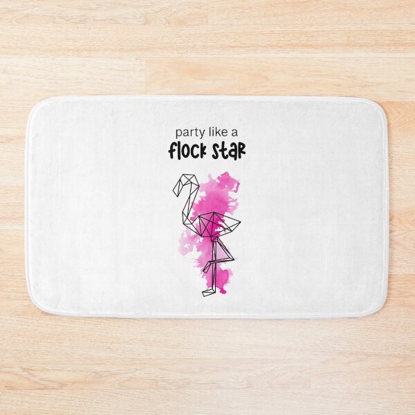 Item preview, Geometric flamingo designed and sold by RosanneCreates.