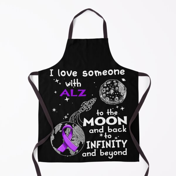 Item preview, I Love Someone With ALZ To The Moon And Back designed and sold by heppenp.