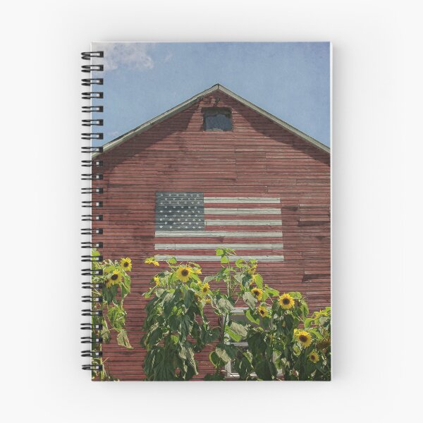 Item preview, Flags, Barns and Sunflowers designed and sold by Andrea Swiedler.