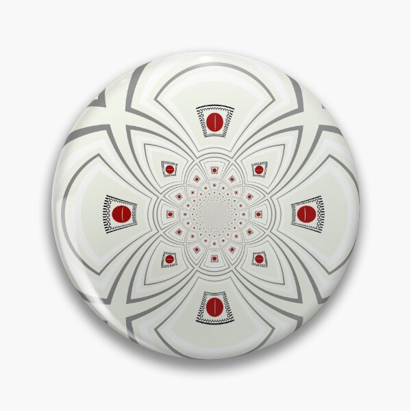 Item preview, Creamy Geometric Mosaic 44 designed and sold by vortexatelier.