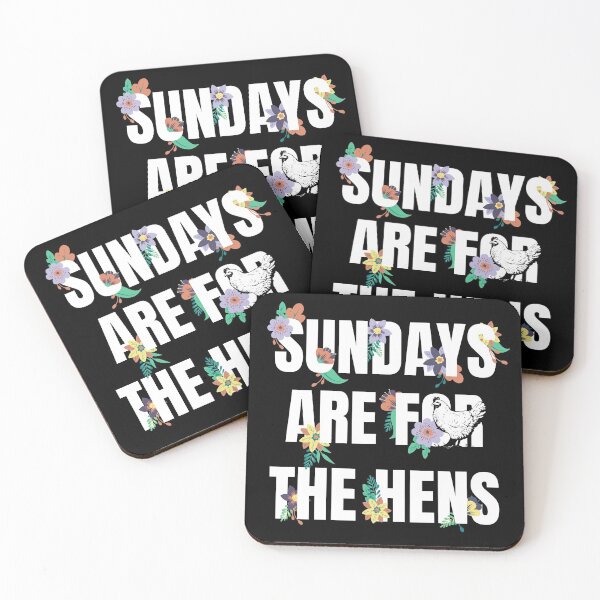 Item preview, Sundays are for Hens. I just want to garden and hang out with the chickens. Floral design and pretty hen. Colorful flowers. designed and sold by Orianah.