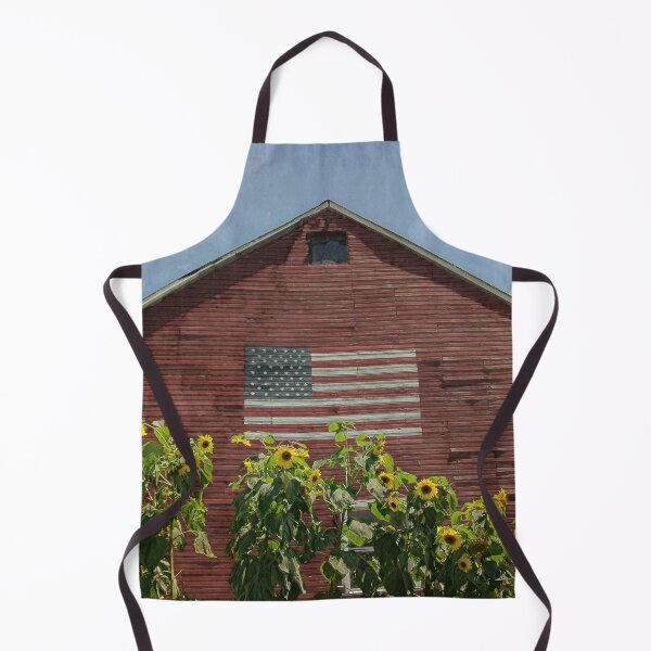 Item preview, Flags, Barns and Sunflowers designed and sold by Andrea Swiedler.