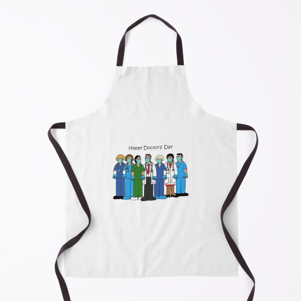 Item preview, Happy Doctors' Day Cartoon Group designed and sold by KateTaylor.