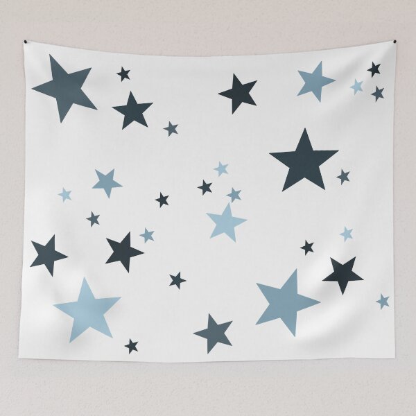 Item preview, stars blue pastel designed and sold by MrsDeeDesigns.