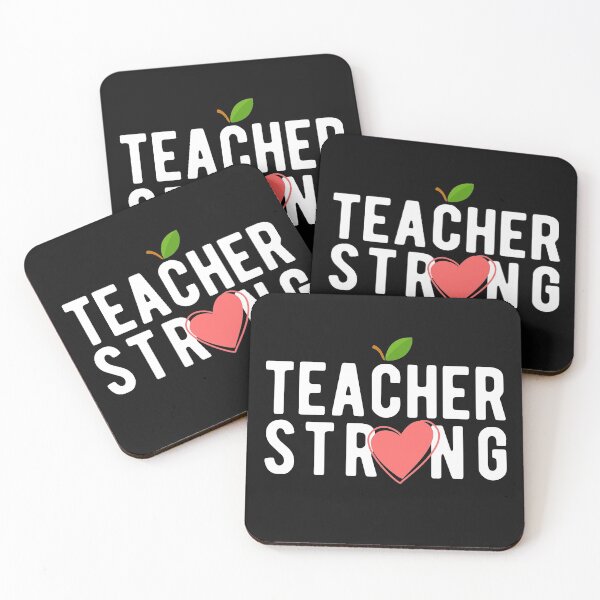 Item preview, Strong Teacher Apple Inspirational Quote Teacher Appreciation Day Gifts designed and sold by alenaz.