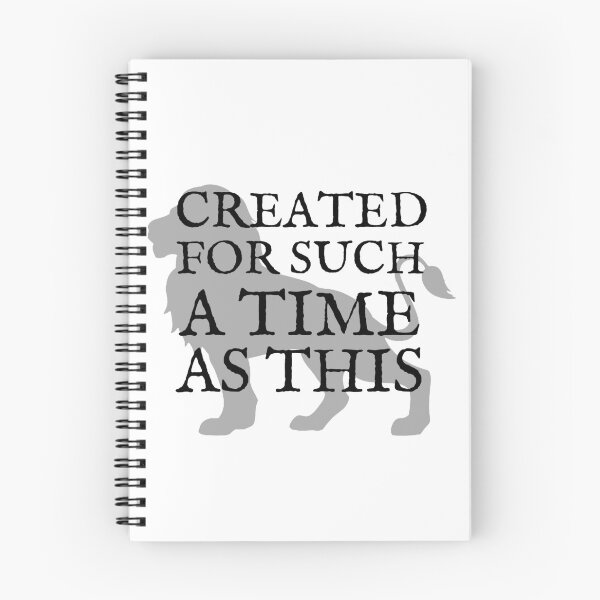 Item preview, Created For Such A Time As This Lion Black Design designed and sold by SweetAndSpice.