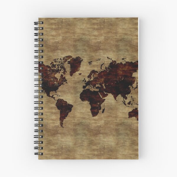 Item preview, Wood burn world map designed and sold by adiosmillet.