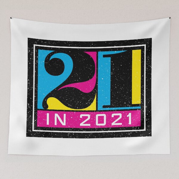 Item preview, 21 in 2021 - Born in 2000 21st Birthday designed and sold by opalime.