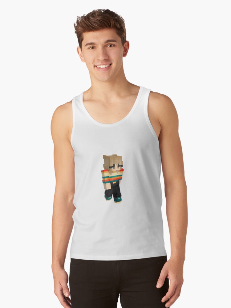 Niki Nihachu Minecraft Skin Tank Top By Teenreina Redbubble