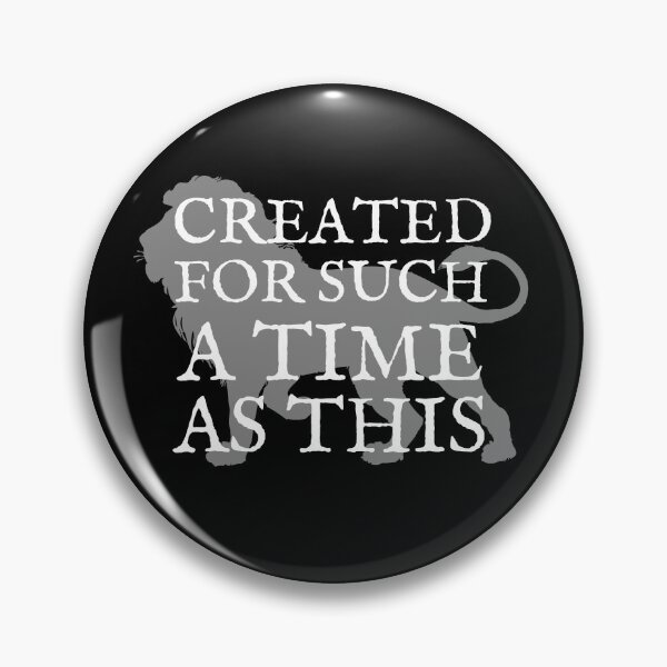 Item preview, Created For Such A Time As This Lion White Design designed and sold by SweetAndSpice.