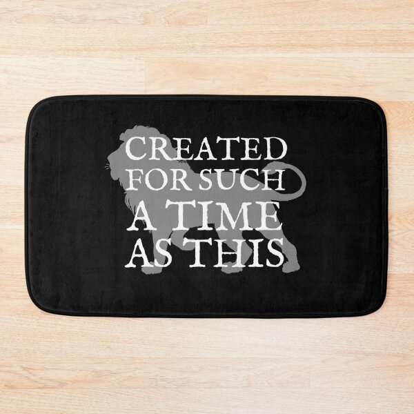 Item preview, Created For Such A Time As This Lion White Design designed and sold by SweetAndSpice.