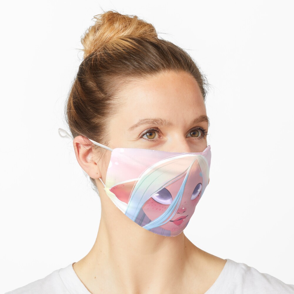 Item preview, Flat Mask designed and sold by Sandramartins.