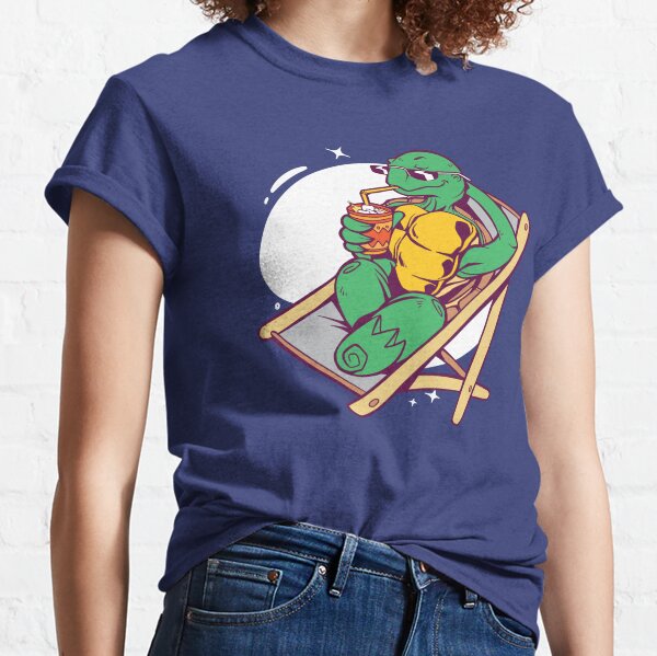 TMNT Ninja Turtles Men's Women Summer T-shirt Loose Short-sleeved