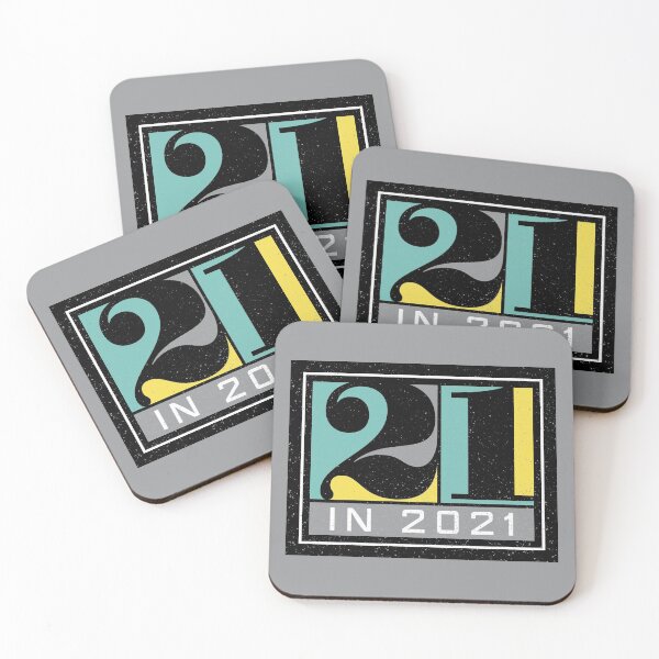 Item preview, 21 in 2021 - Born in 2000 21st Birthday designed and sold by opalime.