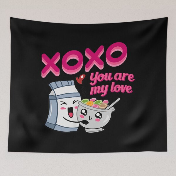Item preview, Cute Valentines Day Cereal Xoxo designed and sold by ADAMANDREWSAU.