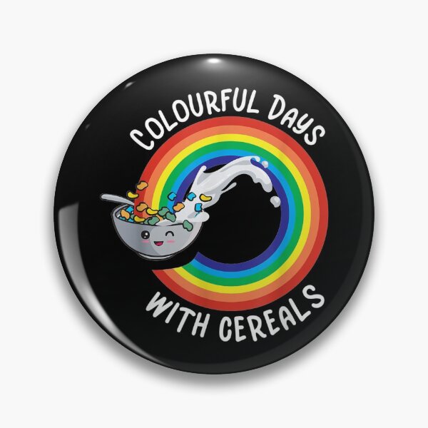Item preview, Cereals Colourful Days Rainbow Breakfast Gift Food Morning designed and sold by SEANPARKERAU.
