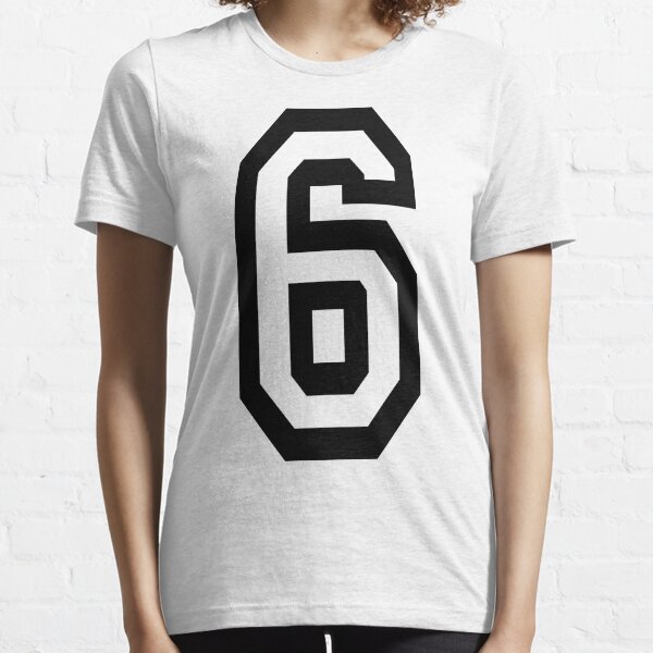 NUMBER 6. TEAM. SPORTS. SIX. SIXTH. 6th. Competition. Essential T-Shirt