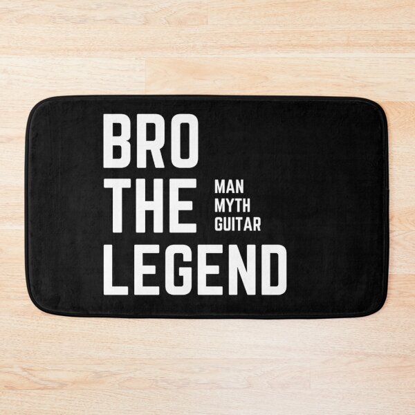 Item preview, BROTHER THE MAN THE MYTH THE GUITAR LEGEND sarcastic quote T SHIRT [P-Q 166B][852]  designed and sold by HIPNOTIZAR  CRAFTS.