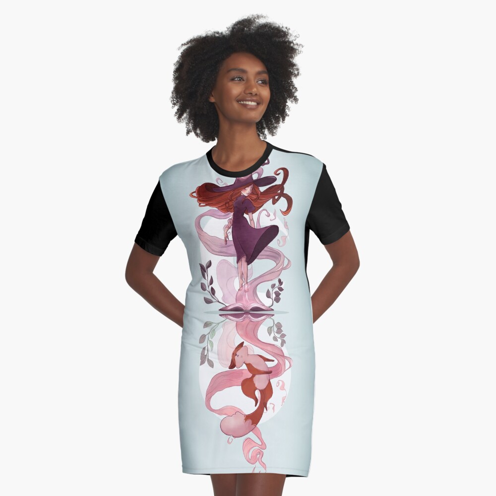 Item preview, Graphic T-Shirt Dress designed and sold by Sandramartins.