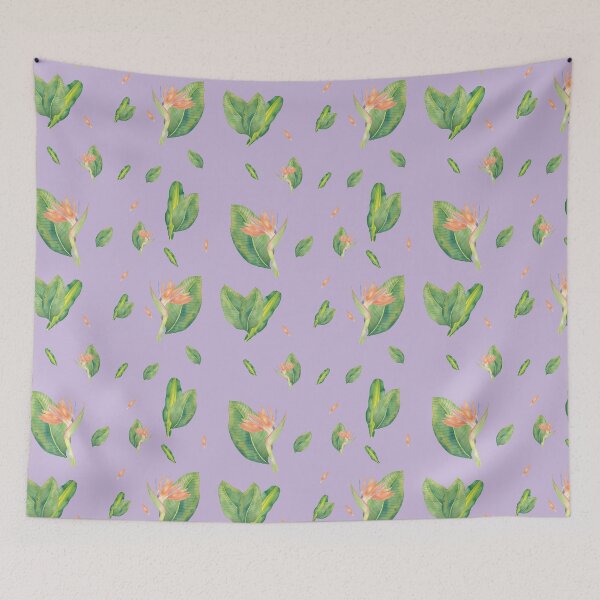 Item preview, Tropicalia Lilac  designed and sold by ILLUSTAY.