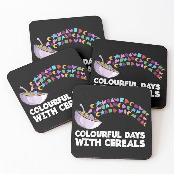 Item preview, Cereals Colourful Days Rainbow Gift Breakfast Food Morning designed and sold by SEANPARKERAU.