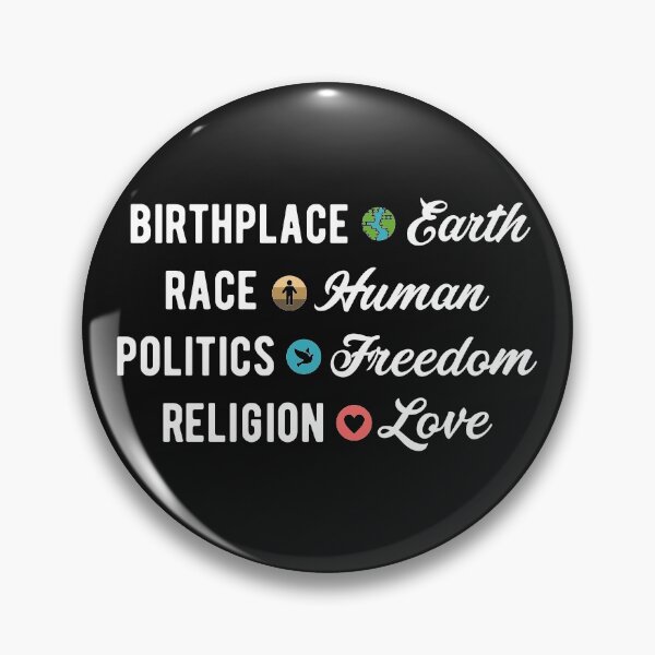 Item preview, Birthplace Earth Race Human Politics Freedom Religion Love  designed and sold by alenaz.