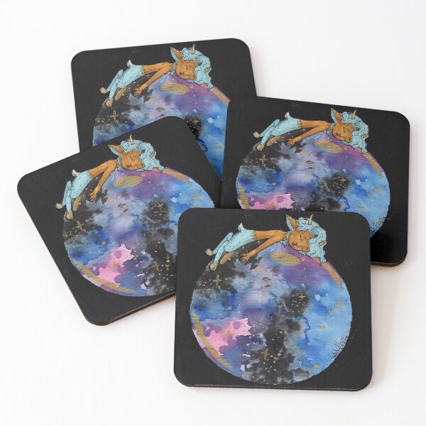 Item preview, Little faun sleeping on a galaxy ball designed and sold by Adca-art.