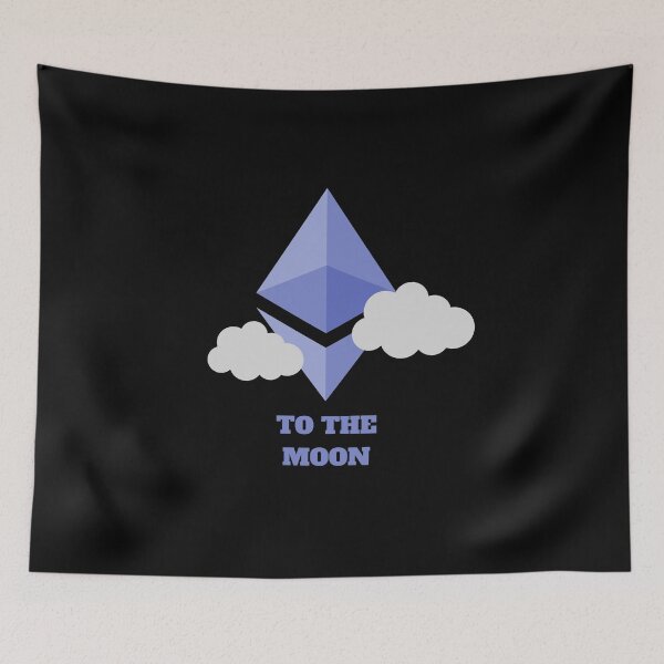 Item preview, Ethereum To The Moon - Cryptocurrency - Blockchain designed and sold by Jamiecsmith1986.