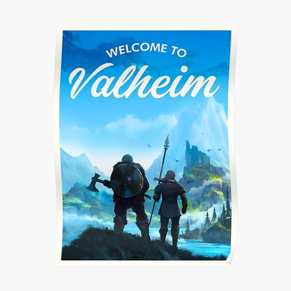 Welcome to Valheim Poster