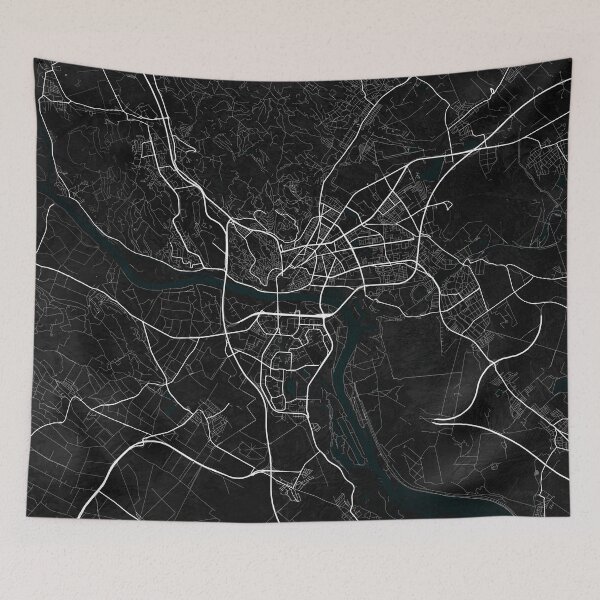 Item preview, Bratislava City Map of Slovakia - Dark designed and sold by deMAP.
