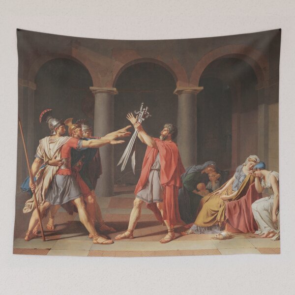 Item preview, Jacques-Louis David - Oath of the Horatii (Le Serment des Horaces) (1784) designed and sold by HistoryRestored.