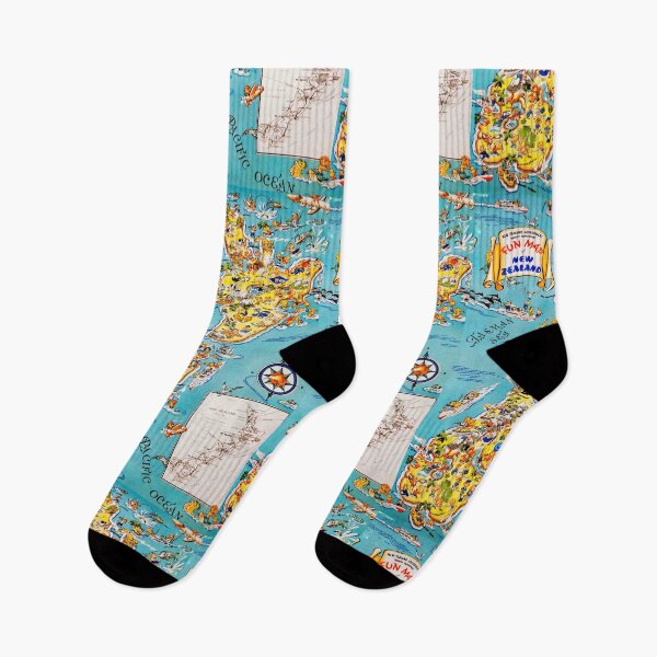 Item preview, Fun Map new zealand designed and sold by PureHappyShop.