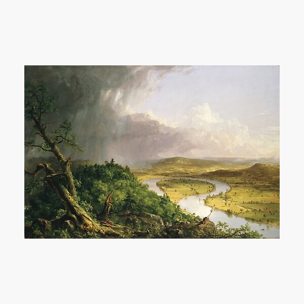 Item preview, Thomas Cole - The Oxbow (View from Mount Holyoke, Northampton, Massachusetts, after a Thunderstorm) (1836) designed and sold by HistoryRestored.