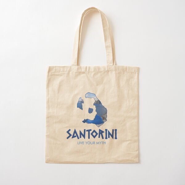 The Invitation - Santorini, Greece - Building Architecture - Coastal  Aesthetic - Blue, White Tote Bag by Cosmic Soup - Pixels