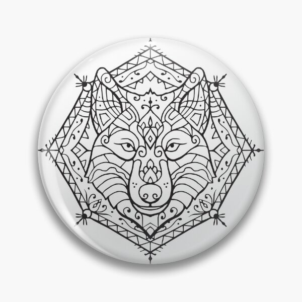 Artikelvorschau, Stammeswolf entworfen und verkauft von JenandDansshop.