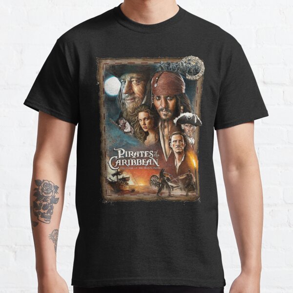 Pirates of the Caribbean the curse of the Black Pearl  Classic T-Shirt