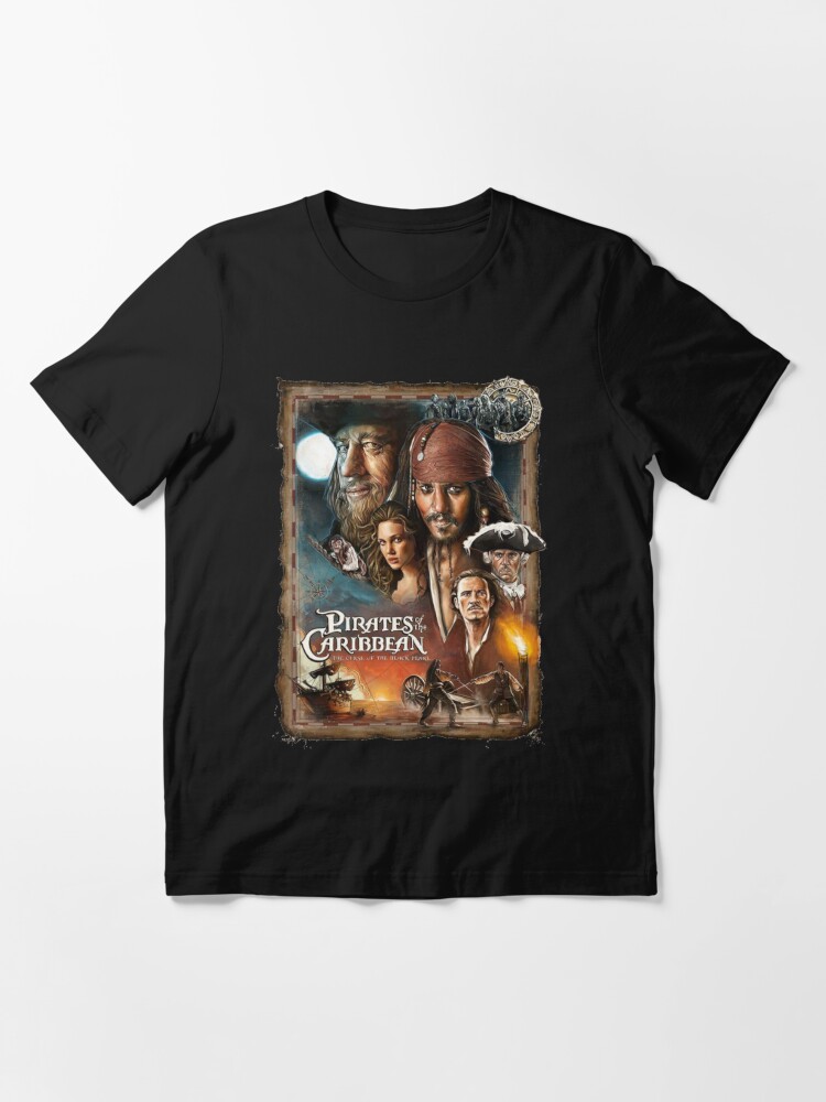 Men's Pirates of the Caribbean: Curse of the Black Pearl Infernal Sea  T-Shirt - White - 2X Large