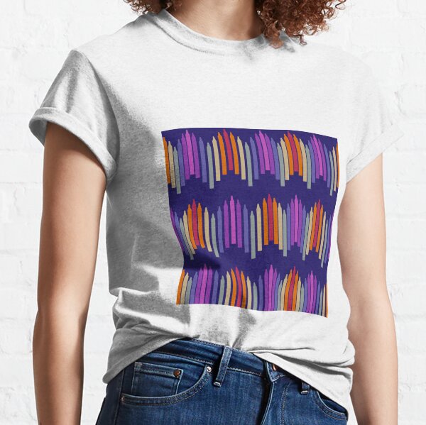 Rainbow Crayons Classic T-Shirt