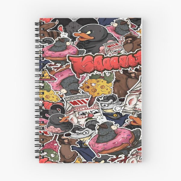 Item preview, Graffiti Cartoon Angry Duck designed and sold by AlisaFrozzen.