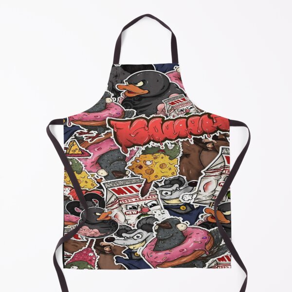 Item preview, Graffiti Cartoon Angry Duck designed and sold by AlisaFrozzen.