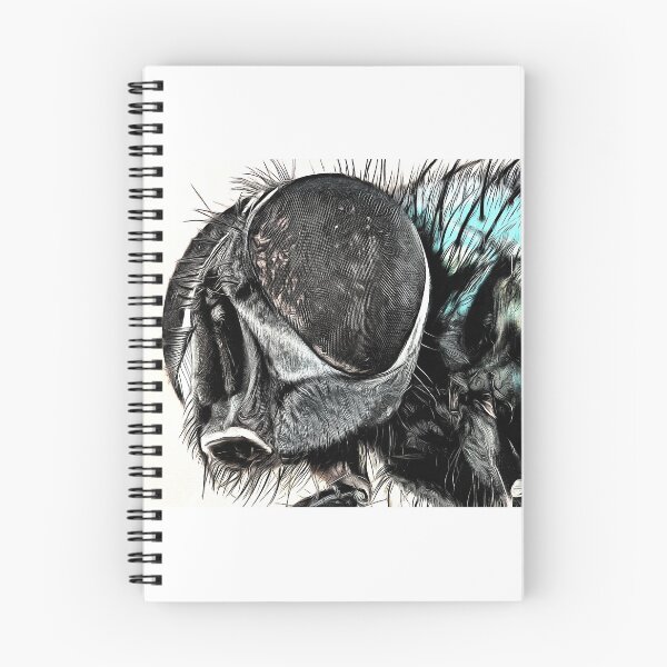 Item preview, Fly's Head: Close Up Etching Image designed and sold by mittie101.
