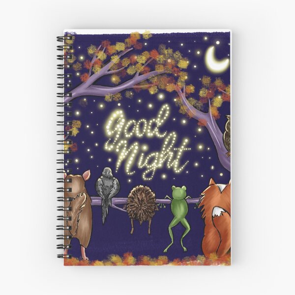 Item preview, Good Night Forestanimals! designed and sold by Janina-Kaufmann.