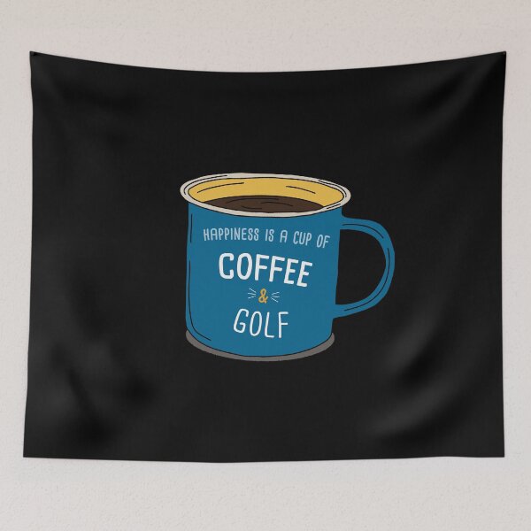 Item preview, Golf & Coffee is happiness designed and sold by orlumbuspirate.