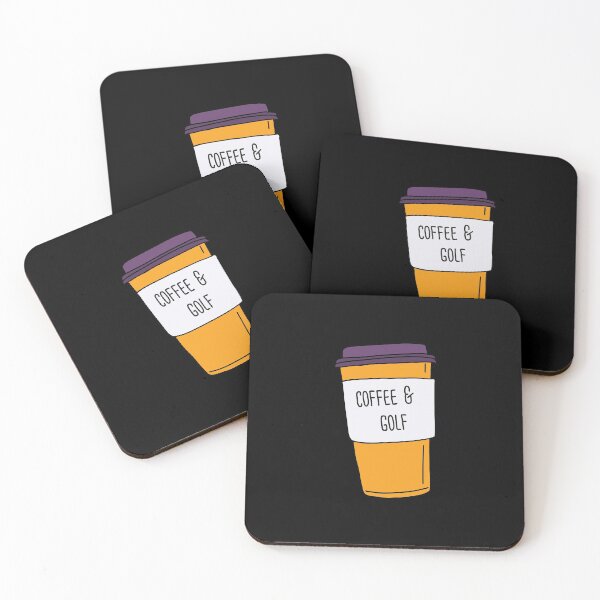 Item preview, Coffee And Golf designed and sold by orlumbuspirate.