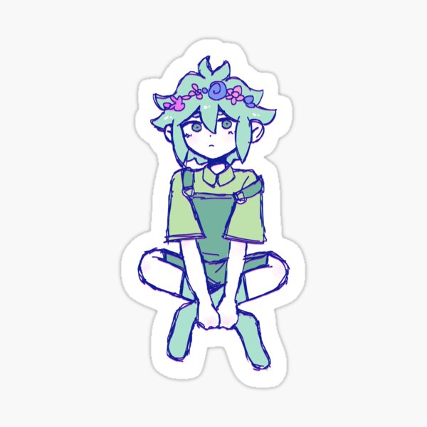 Omori Basil AAAAAA!!! | Sticker