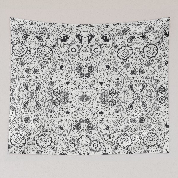 Item preview, Abstract Mystic Black and White Pattern designed and sold by NSdesigns55.