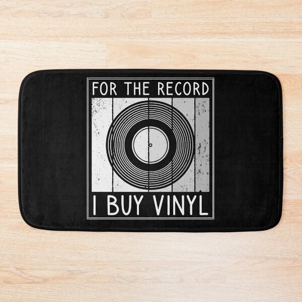 Item preview, For The Record I Buy Vinyl, Funny Vinyl Record Col designed and sold by TheReallyNiceStuff.