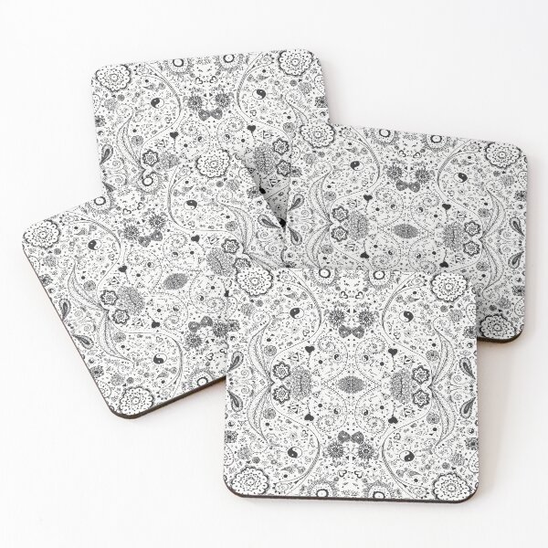 Item preview, Abstract Mystic Black and White Pattern designed and sold by NSdesigns55.