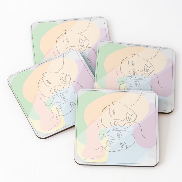Item preview, Line drawing faces designed and sold by Encyber.